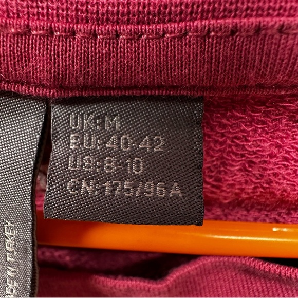 Sweaty Betty After Class Pink Crop Sweatshirt Thumbholes Unique Stiching US 8-10 - Picture 4 of 11